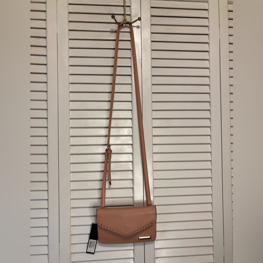 NWT Tahari Pink And Silver Small Crossbody Bag - Picture 6 of 16